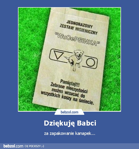Dziękuję Babci