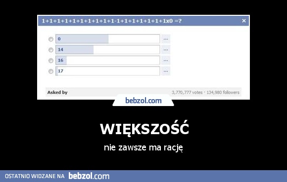 WIĘKSZOŚĆ