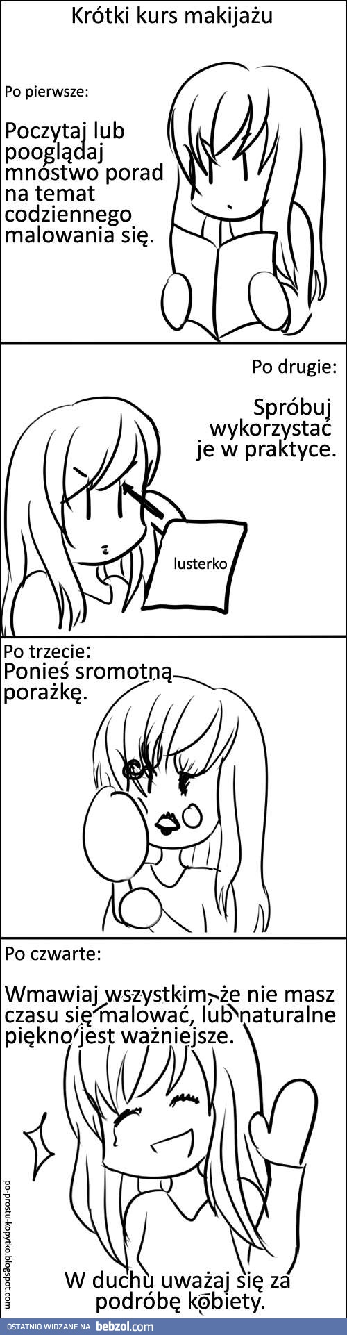 Krótki kurs makijażu
