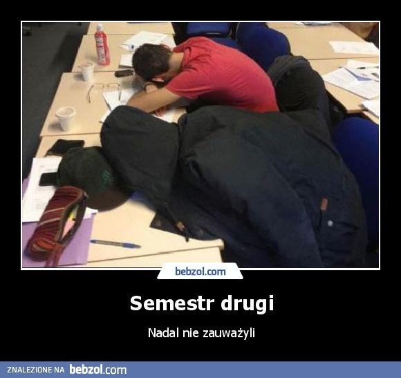 Semestr drugi