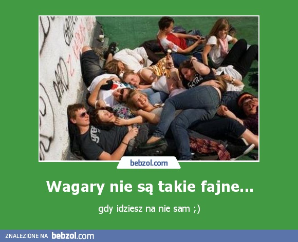 Wagary nie są takie fajne...