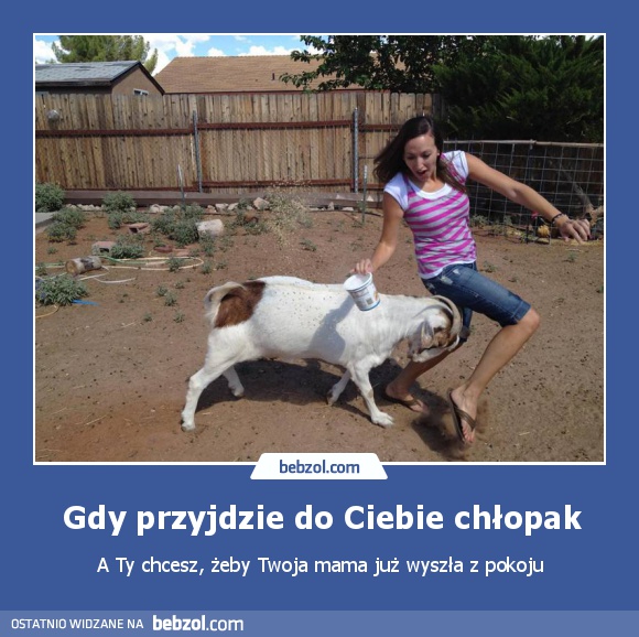 Gdy przyjdzie do Ciebie chłopak