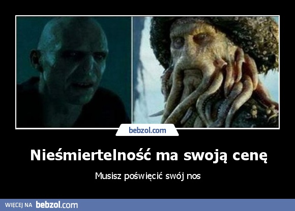 Nieśmiertelność ma swoją cenę