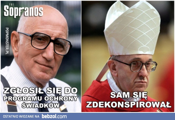 Zgłosił się do programu ochrony świadków...