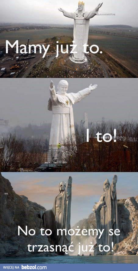 Czas na pomniki ze Śródziemia