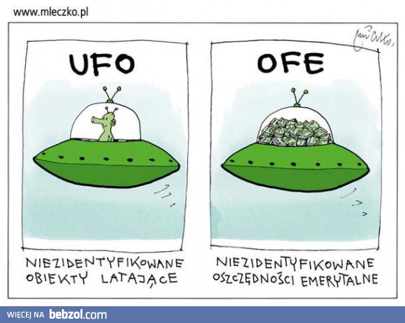 UFO vs OFE