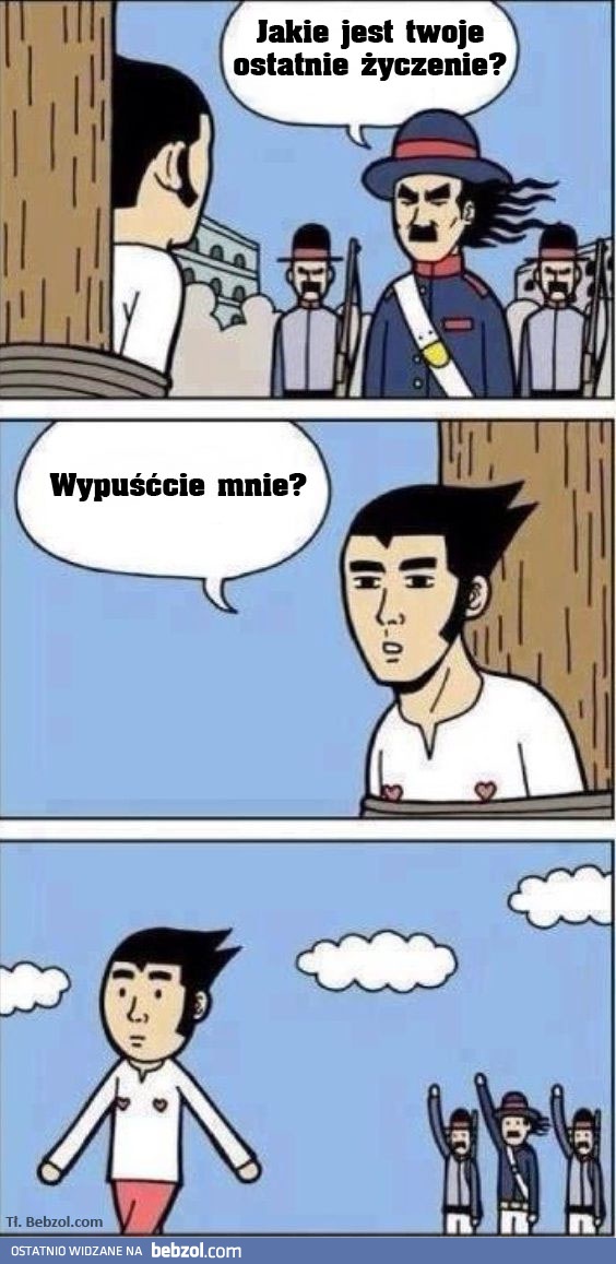 Ostatnie życzenie skazanego