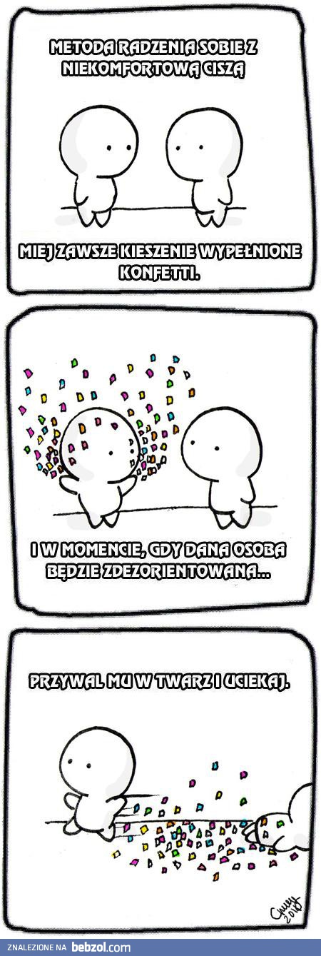 Jak radzić sobie z niezręczną ciszą?