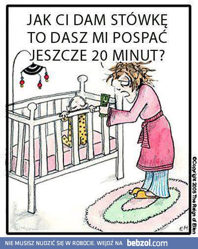 Daj mi pospać 20 minut...