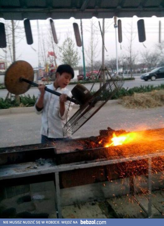 A grilla rozpalam tak!