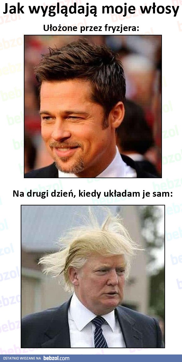 Jak wyglądają moje włosy