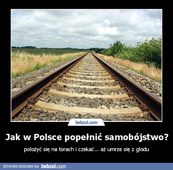Jak w Polsce popełnić samobójstwo?