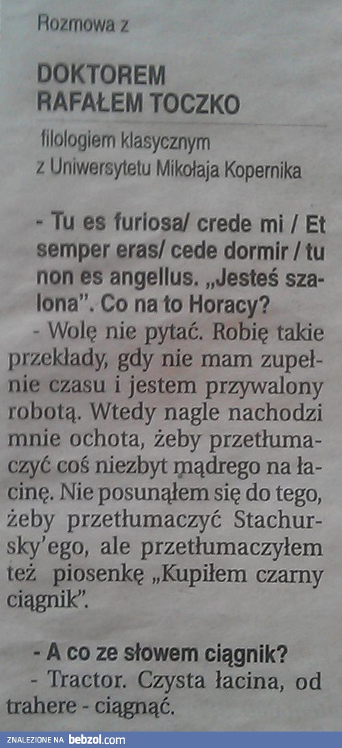 Jak dobrze,że są jeszcze tacy ludzie na świecie