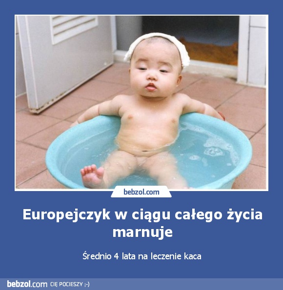 Europejczyk w ciągu całego życia marnuje