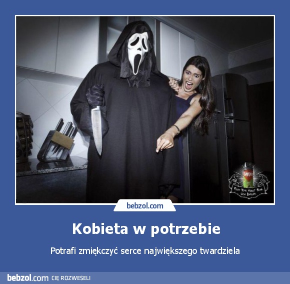 Kobieta w potrzebie