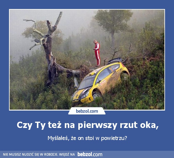 Czy Ty też na pierwszy rzut oka,