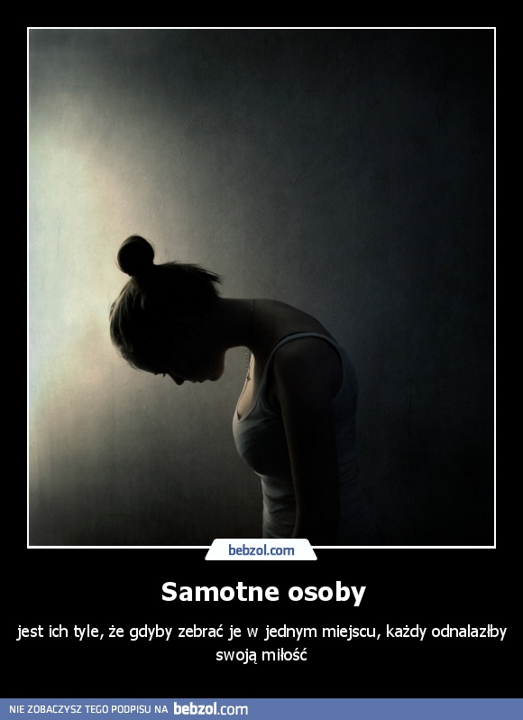 Samotne osoby