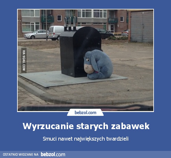 Wyrzucanie starych zabawek