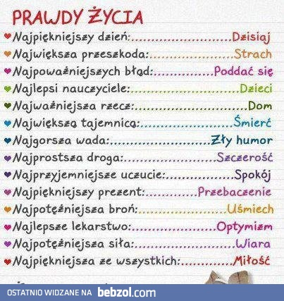 Prawdy życia