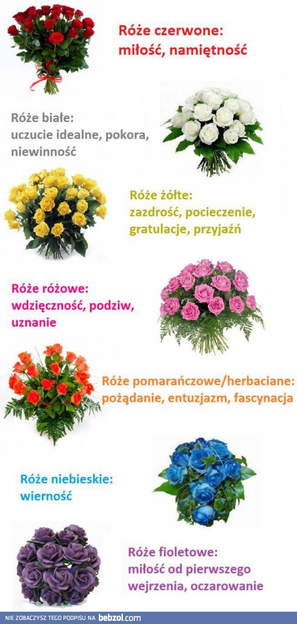 Kolor kwiatów