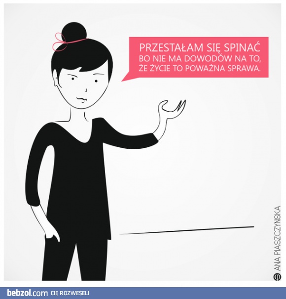 Przestałam się spinać