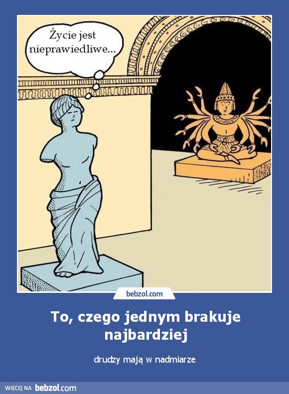 To, czego jednym brakuje najbardziej