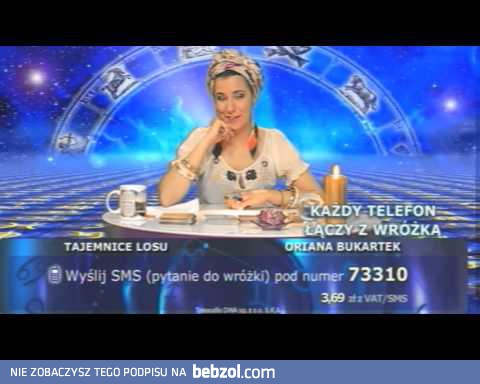 Nietypowe pytanie do wróżki