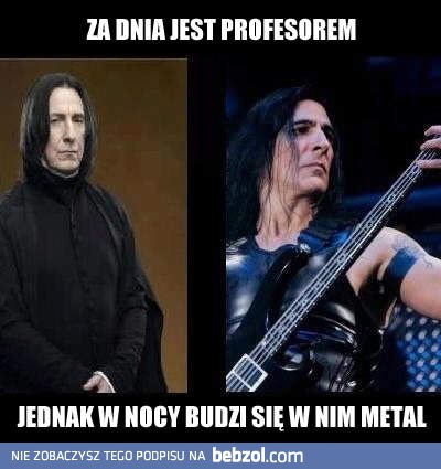 Profesor Snape po zmroku