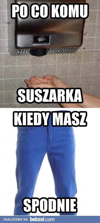 Bezużyteczna suszarka