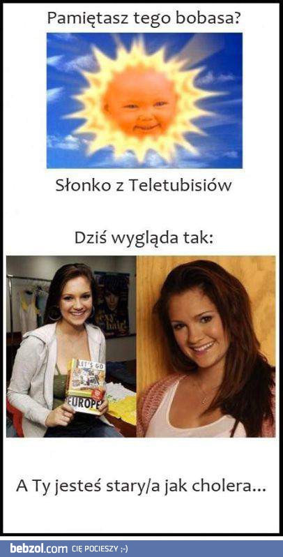 Słonko z Teletubisiów 