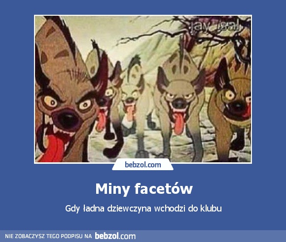 Miny facetów
