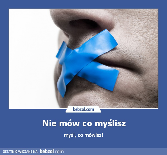 Nie mów co myślisz