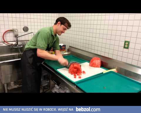 Tak się kroi arbuza!