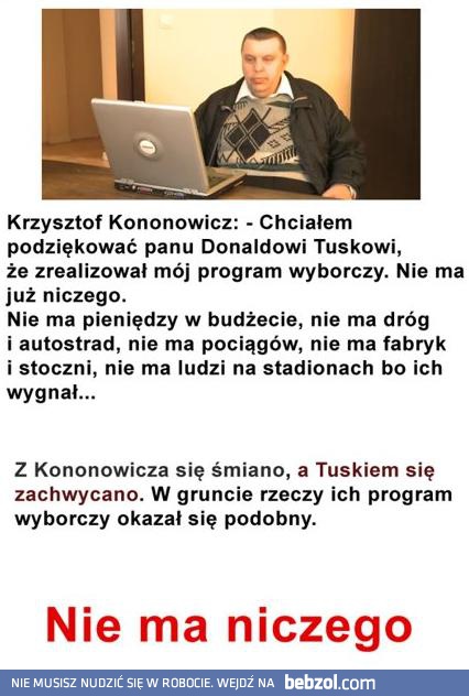 Nie będzie niczego
