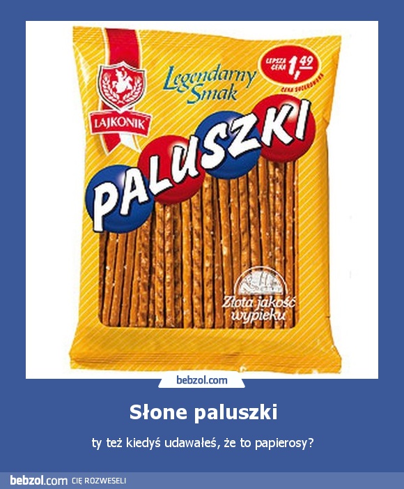 Słone paluszki