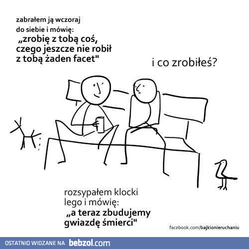 Coś, czego nie zrobił z tobą żaden inny!