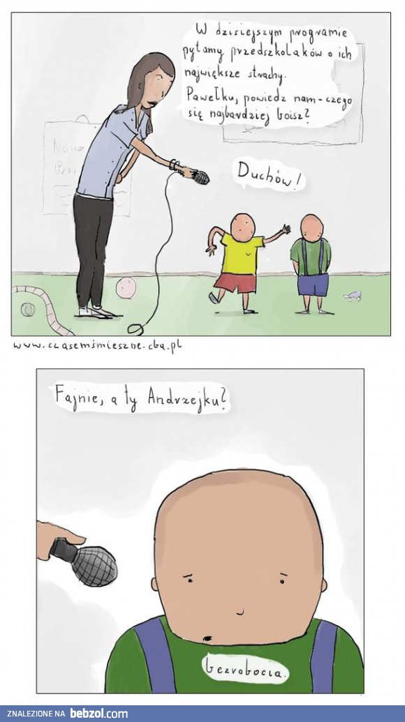 Czego najbardziej się boisz?