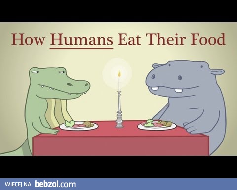 Jak jedzą ludzie?