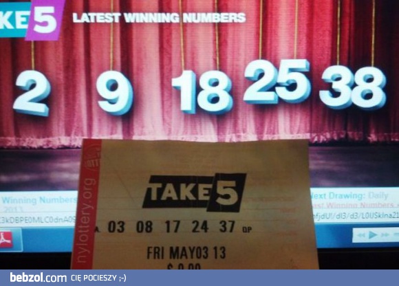 Prawdziwy szczęściarz