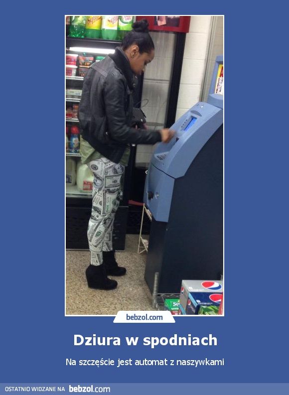Dziura w spodniach