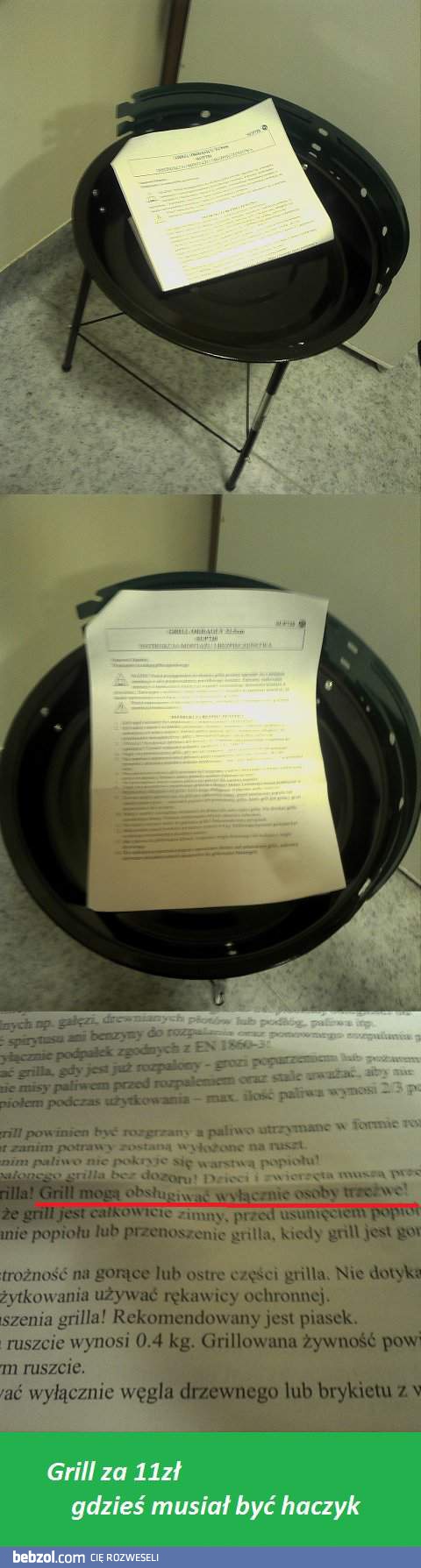 Tani grill - tu musi być haczyk!