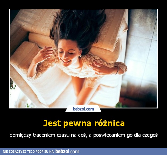 Jest pewna różnica