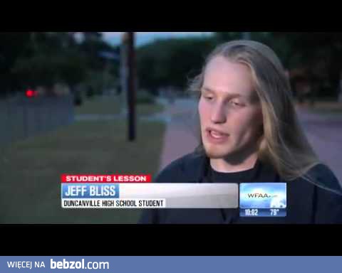 Reportaż o Jeffie Blissie - nowym bohaterze internetu