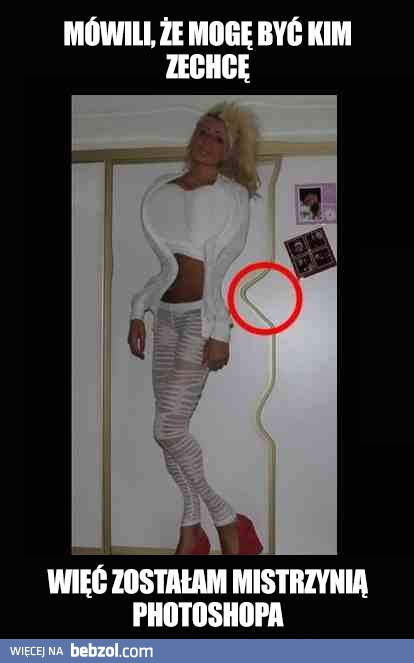 Mistrzyni Photoshopa