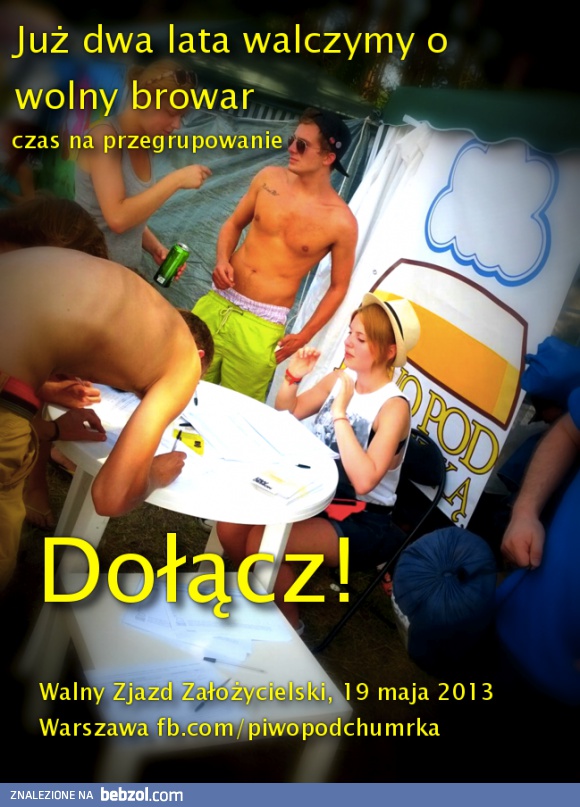 Piwo Pod Chmurką się przegrupowuje