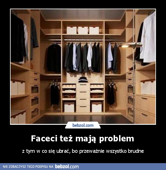 Faceci też mają problem 