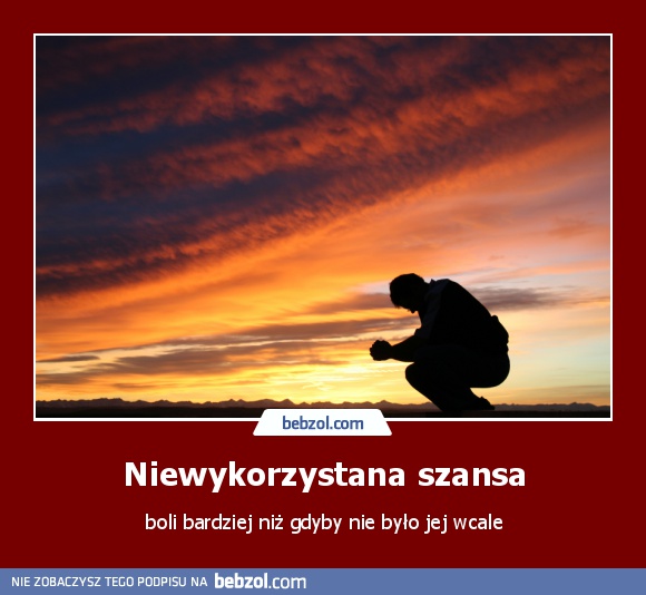 Niewykorzystana szansa