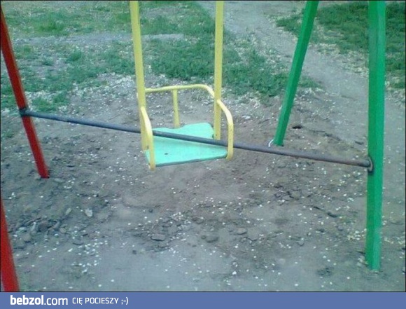 Sposób sąsiada na skrzypiącą huśtawkę