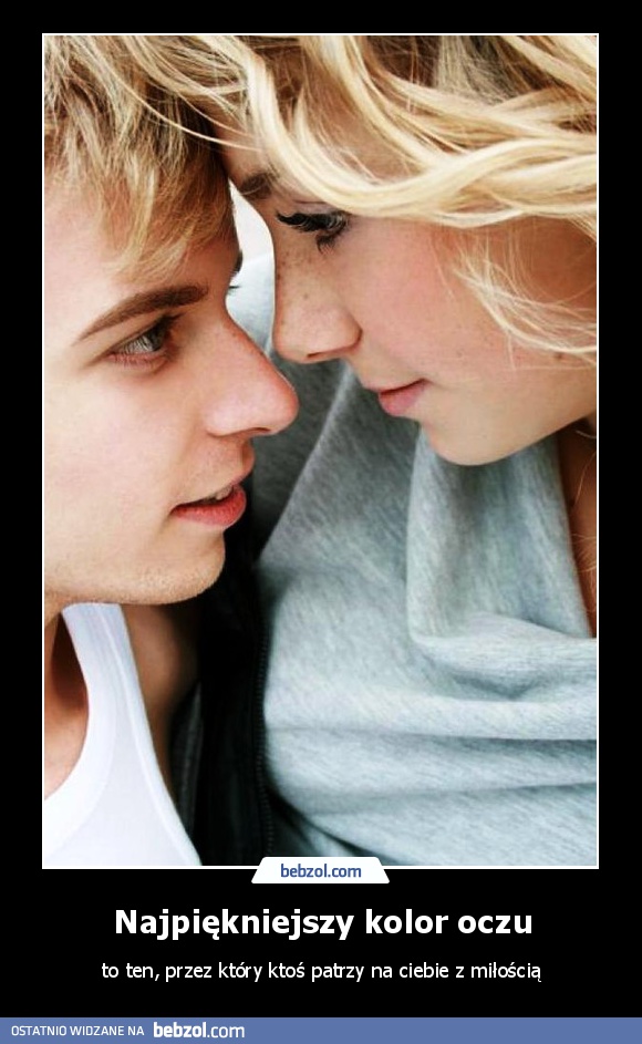 Najpiękniejszy kolor oczu