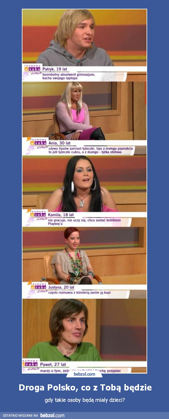 Droga Polsko, co z Tobą będzie